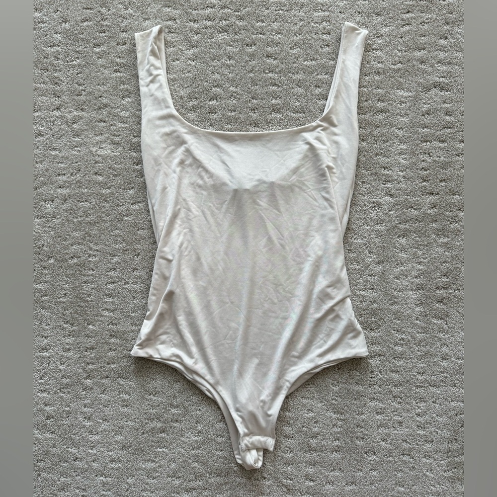 White PLT body suit